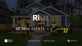 Real Estate Institute's BC Real Estate + Energy Lunch and Learn is March 10